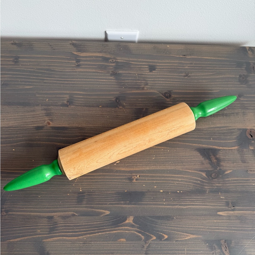 Vintage wood rolling pin
